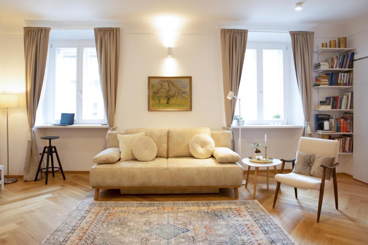 Stylish Apartment In Historical Center Ljubljana Eksteriør billede