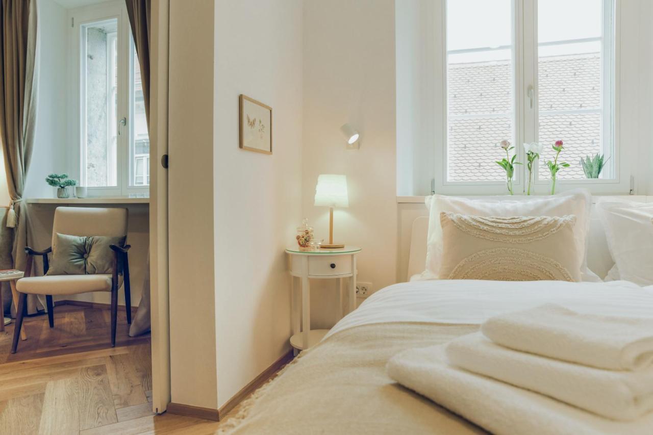 Stylish Apartment In Historical Center Ljubljana Eksteriør billede