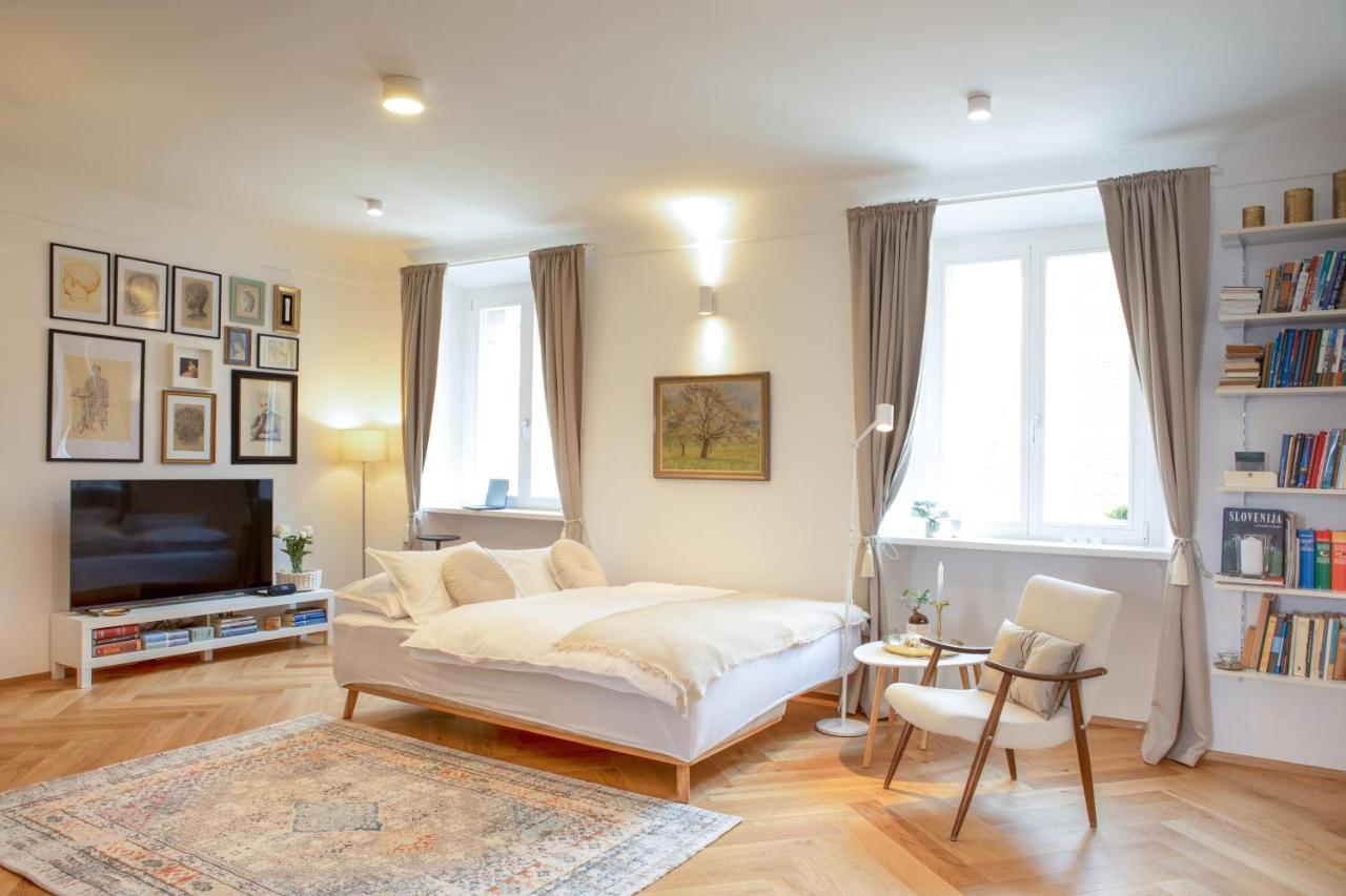 Stylish Apartment In Historical Center Ljubljana Eksteriør billede